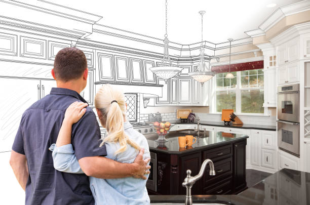 Professional Kitchen Island Installation technician working in Arlington, TX